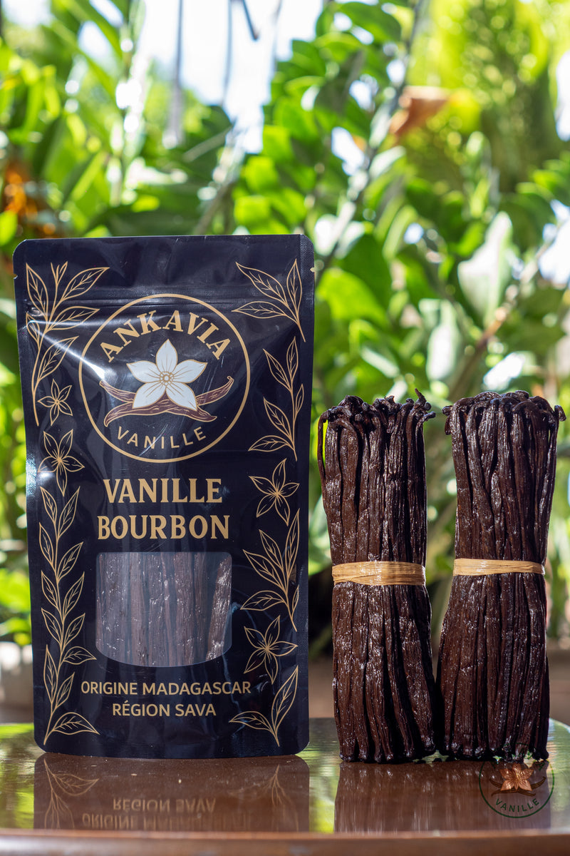 Gousses de vanille noire